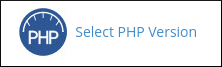 cPanel - Software - Select PHP Version icon
