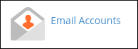 cPanel - Email - Email Accounts icon