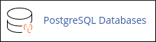 cPanel - Databases - PostgreSQL Databases